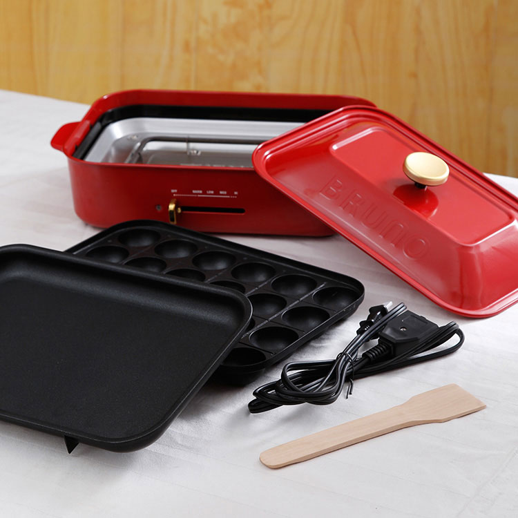 レシピ本 タオル コンパクトホットプレート プレゼント Bruno ホットプレート ギフト レトロ おしゃれ 新婚 マスキングテープ ブルーノ 北欧 たこ焼き器 結婚祝い 引っ越し祝い プレート 焼肉 キッチン家電 一人用 鍋 ギフト プレゼント 誕生日 時短 クリスマス