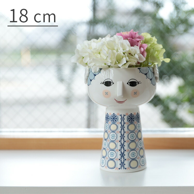 楽天市場 花瓶 エヴァベース Eva Vase 18cm Bjorn Wiinblad ビヨン ヴィンブラッド フラワーベース 花器 一輪挿し ブルー 青 インテリア雑貨 雑貨 花 飾り 北欧 おしゃれ かわいい プレゼント ギフト 贈り物 枝物 フラワーポット 誕生日 結婚祝い 母の日 花以外