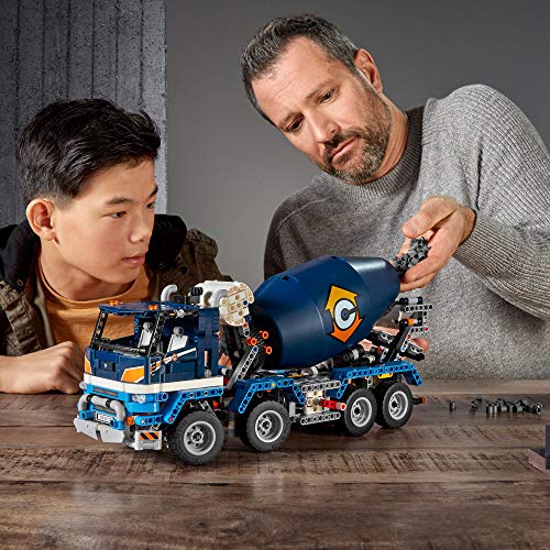 お得低価レゴ　テクニック コンクリートミキサー車 知育玩具