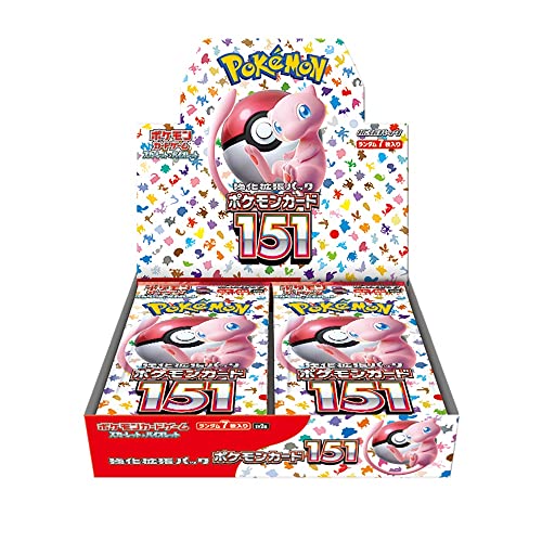 ポケモンカードゲーム スカーレット&バイオレット 強化拡張パック  ポケモンカード151 BOX ポケットモンスター トレーディングカード ポケカ