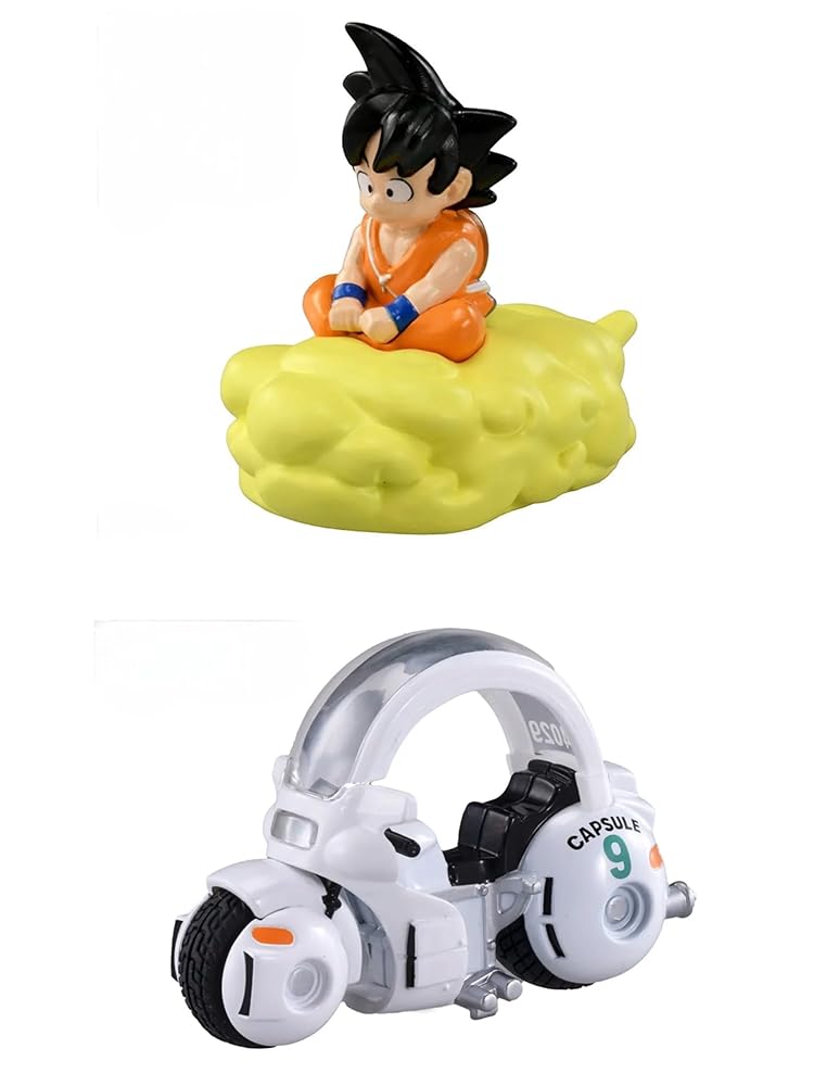 ドラゴンボール - トミー ドラゴンボール』のトミカが登場。第1弾は“孫悟空の筋斗雲”と