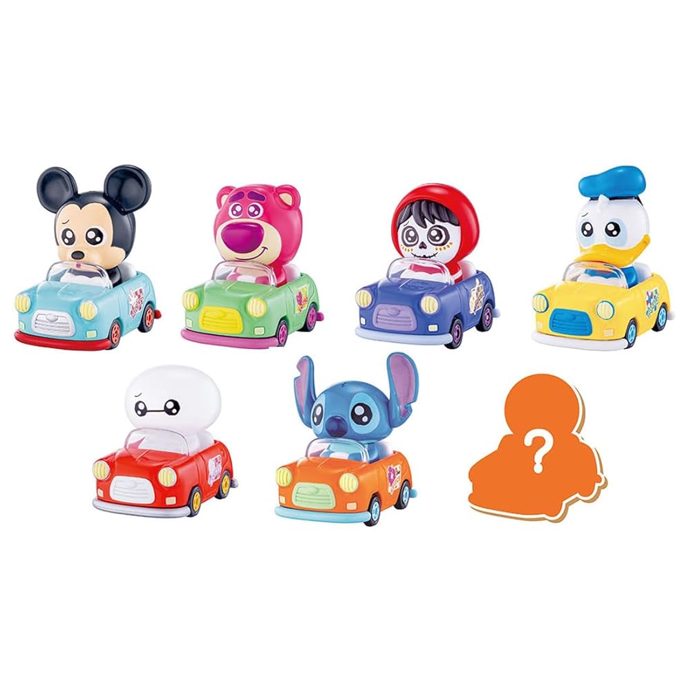Disney TOMY トミカセット D-01 03 04 05 06 トミカ TUNES DISNEY CHARACTERS Vol.1 1BOX 6台入