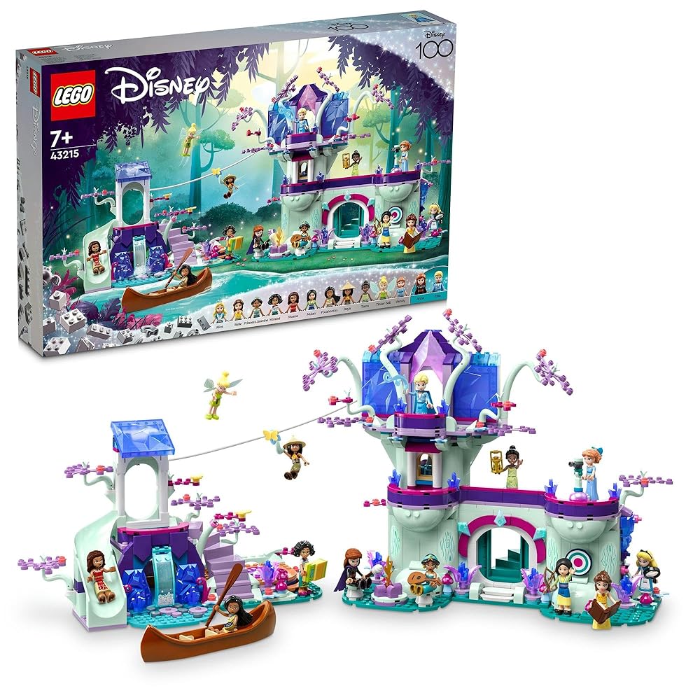 レゴ LEGO ウォルトディズニー まほうの天然木住み家 43215 レゴブロック レゴディズニー アナと雪の統治女王 お城 アナ雪 ミニフィグセット