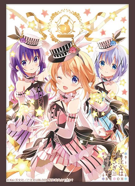 ブシロード スリーブコレクション ハイグレード Vol.3781 ご注文はうさぎですか? BLOOM ココア・チノ・リゼ カードスリーブ スリーブ画像