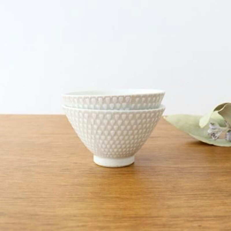 【10%OFFクーポン】波佐見焼 茶碗 ヘリンボーン ホワイト 陶器 ORIME お茶碗 ご飯茶碗|手仕事 和食器 日本製 ギフト プレゼント 結婚祝い おしゃれ かわいい ベストセラー