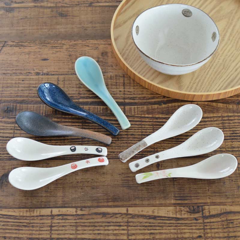 楽天市場】【れんげ 陶器 有田焼】有田中華 レンゲ 青花 5個