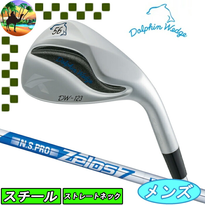 【スプリングセール開催中】DW-123　クロム Zelos7　キャスコ　ドルフィンウェッジ　シルバー　ゴルフクラブ