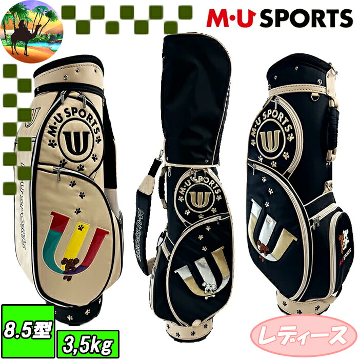 楽天市場】MU SPORTS MUスポーツ 703W6900 レディース ゴルフ キャディ