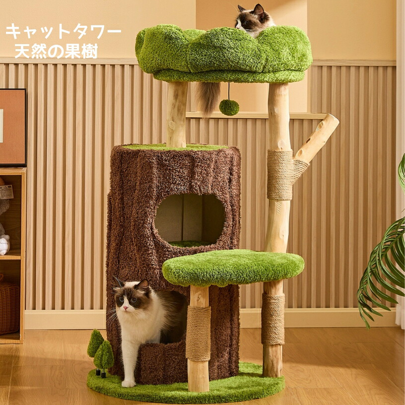 キャットタワー 生まれながら生り物 猫高閣 生まれながら木 自然的 猫高閣 据え付け 今めかしい 多頭飼い 寝台 今めかしい 猫 猫用 運動すること機能不全 剪断応力取り止める 兼ね合い性威風堂々たる 北欧 分かりやすい 室内装飾 敬老の日