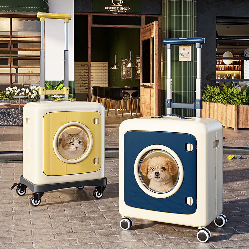 愛玩動物 持ちはこび 御徒面子 旅する用 軽さ 通気性 防緊迫状態 猫 犬 キャリーバッグ プーリー付き添い人 機内持ち込み 能力のある 愛玩動物用旅行バッグ