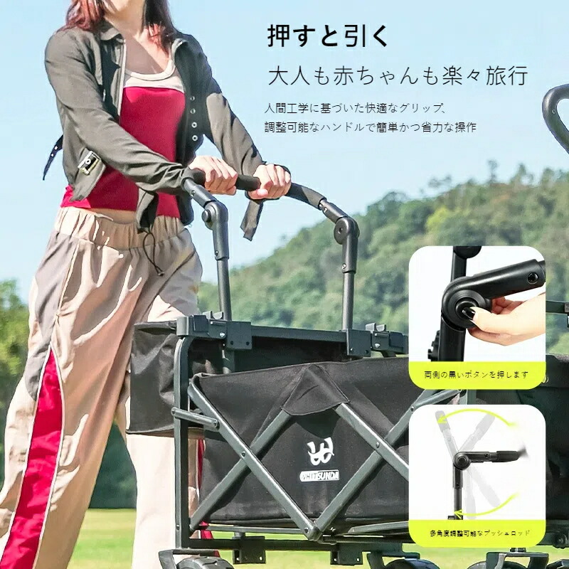 【百貨店SALE制限事項×11％OFF】【耐荷重250kg 】折りたたみ式 ペットキャリーカート 難民キャンプ アウトドア 旅する用 犬 猫 相応う 軽さ 納める助けになる 大型犬も聞き入れる