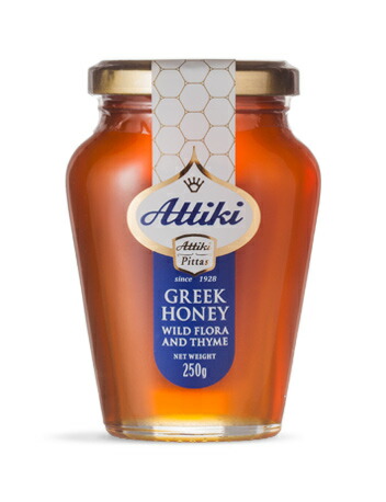 Attiki アッティキ 天然 ハチミツ 楽天市場】Attiki アッティキ 天然ハチミツ タイムの花 ギリシャ
