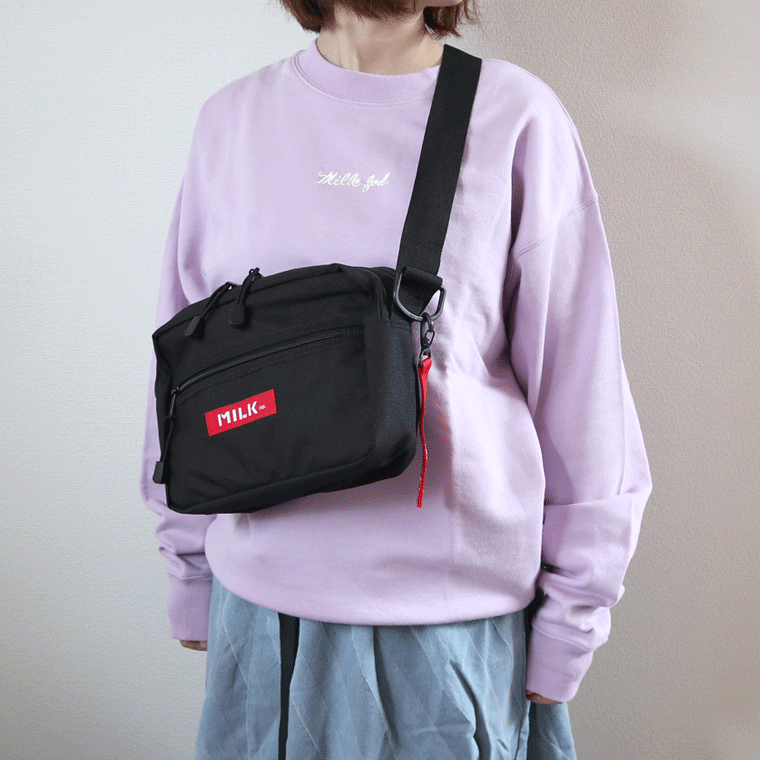 楽天市場 10 Off Milkfed ミルクフェド ショルダーバッグ レディース Neo Shoulder Bag Bar サコッシュ ｋａｌｕｌｕ カルル