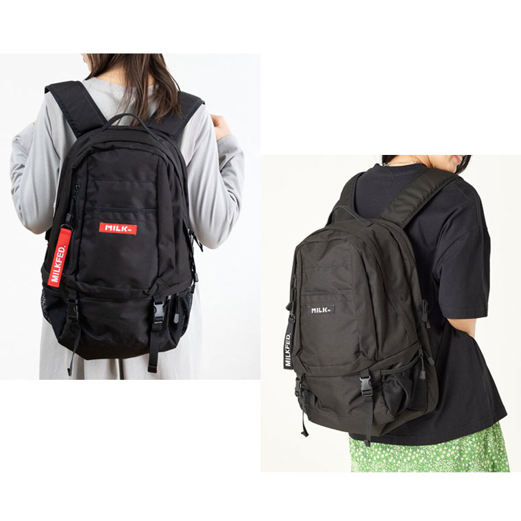 Milkfed ミルクフェド リュック 大容量 バックパック 通勤 中学生 通学 リュックサック 高校生 大学生 おしゃれ デイパック レディース ブランド スクールバッグ 大人 女子 おすすめ 旅行
