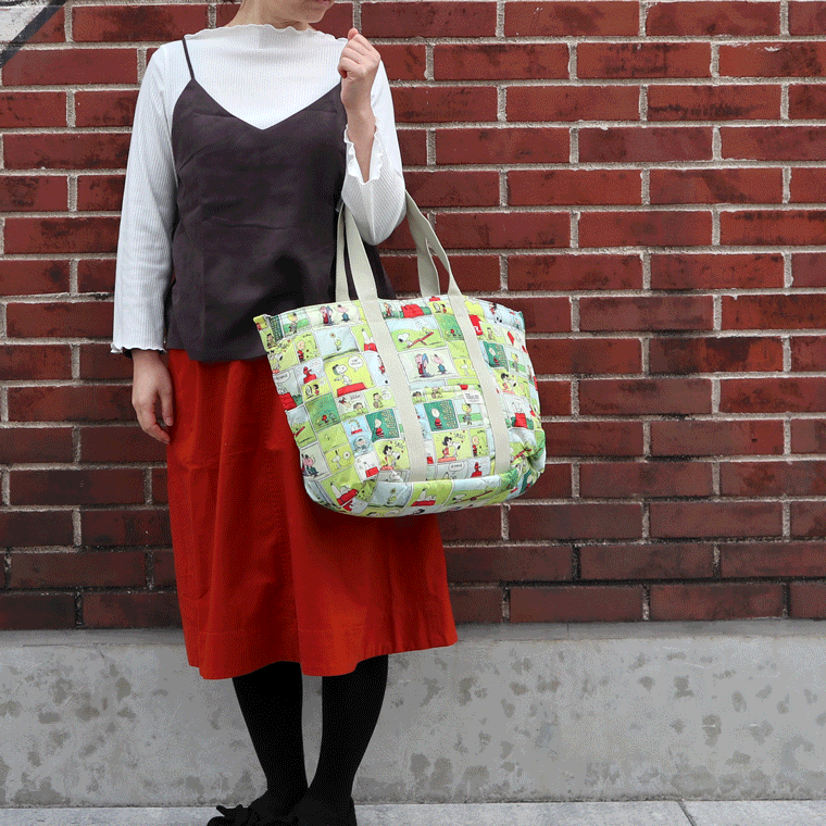 楽天市場 ポイント10倍 おまけ付き ルートート Rootote マザーズバッグ マミールー スヌーピー Peanuts ピーナッツ 2way トート バッグ ショルダーバッグ 軽量 大容量 ｋａｌｕｌｕ カルル