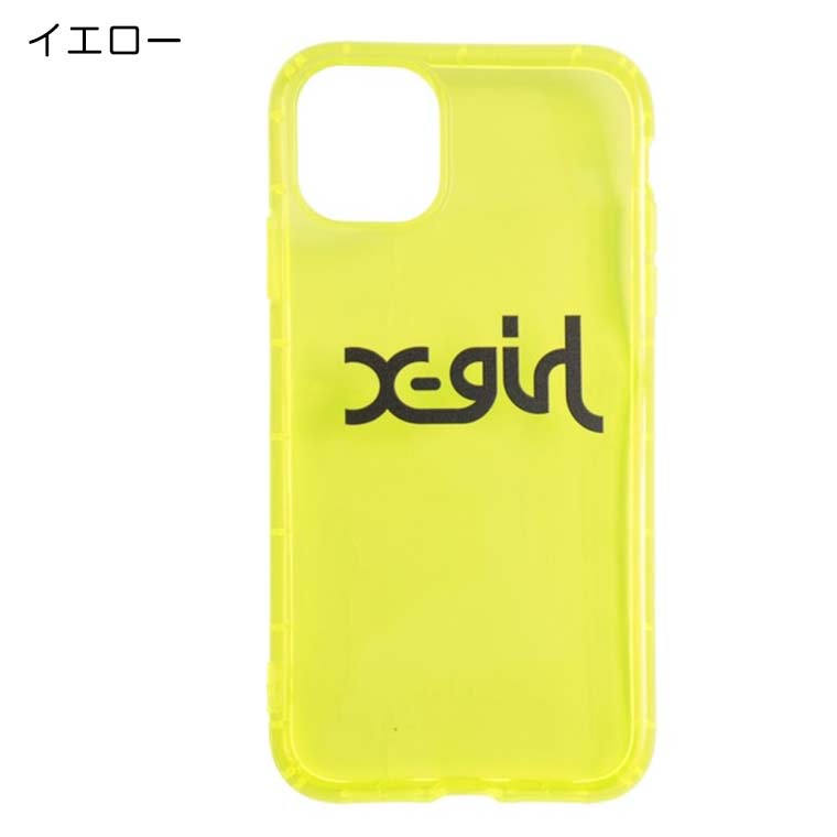 楽天市場 X Girl エックスガール スマホケース Iphoneケース Mills Logo Clear Mobile Case For Iphone 11 ｋａｌｕｌｕ カルル
