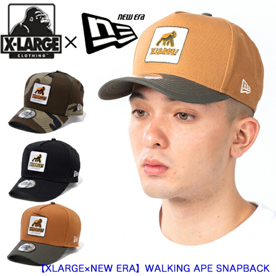 楽天市場 Xlarge エクストララージ キャップ ニューエラ Xlarge New Era Walking Ape Snapback Cap メンズ 帽子 01195002 ｋａｌｕｌｕ カルル