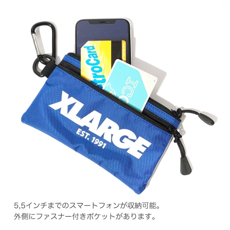 楽天市場 Xlarge エクストララージ Cell Phone Pouch スマートフォンケース 携帯ケース スマホ ポーチ カラビナ X Large ブランド ｋａｌｕｌｕ カルル