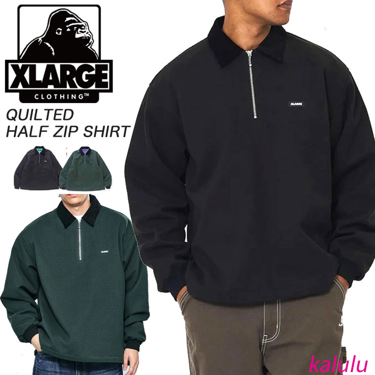 楽天市場】エクストララージ XLARGE メンズ ハーフジップジャケット