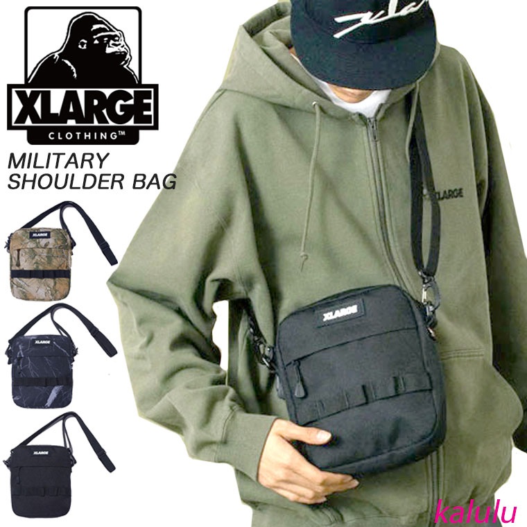エクストララージ ショルダーバッグ XLARGE MILITARY SHOULDER BAG ボディバッグ バッグ コーデュラ 軽量 旅行 メンズ ブランド 101253053007