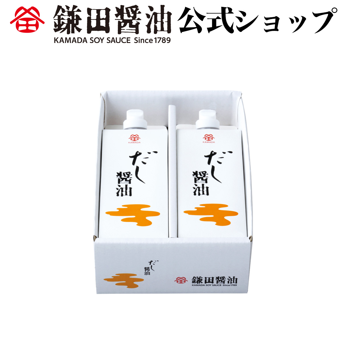 鎌田醤油 だし醤油 500ml 6本 ② - 調味料