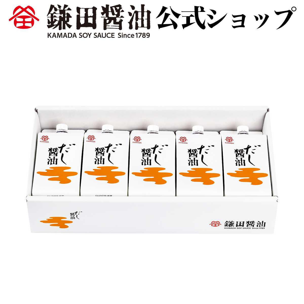 鎌田醤油 だし醤油 500ml 6本 ② - 調味料