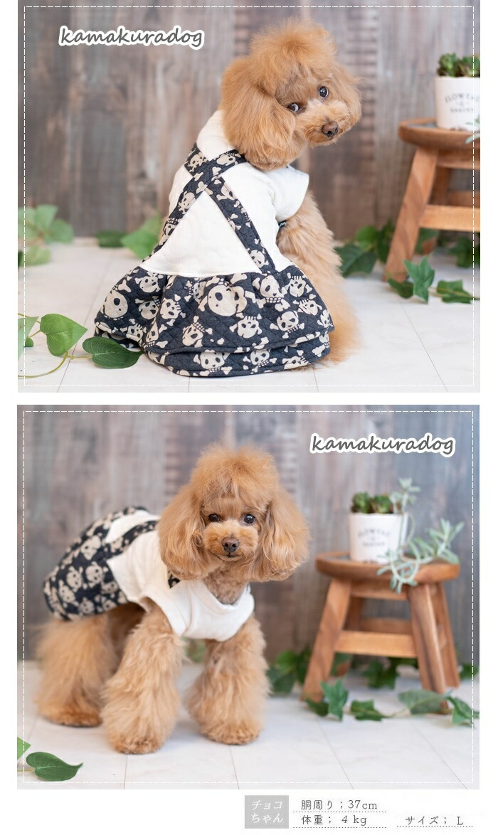 楽天市場 犬 服 ドクロワンピース 鎌倉dog2号店