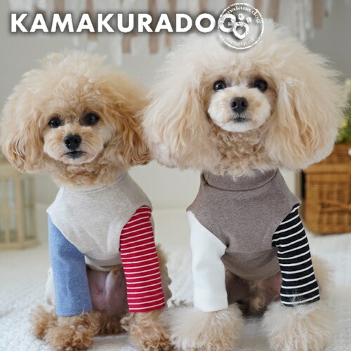 犬の服 限定版 カノンボーダーつなぎ 定番のお歳暮 冬ギフト