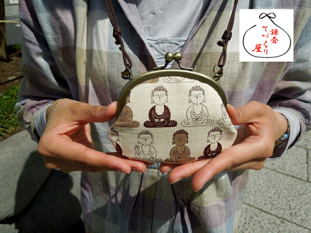 楽天市場 がま口 財布 3 3寸 リング付き イラストフラワー メール便対応 Pop柄 花柄 かわいい 鎌倉てづくり屋 鎌倉てづくり屋