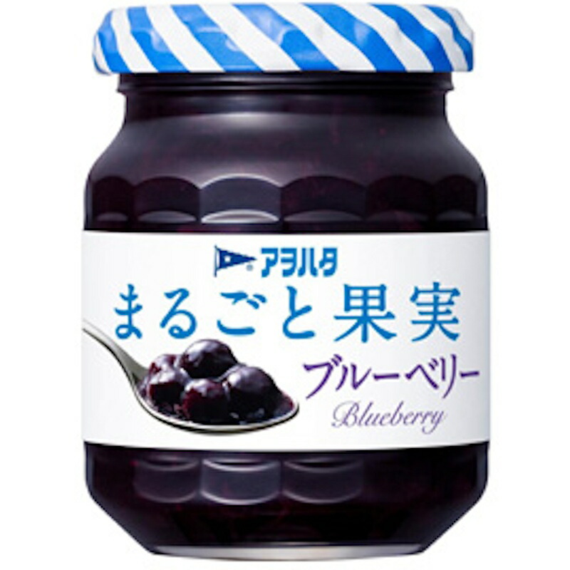 【アヲハタ】 まるごと果実 ブルーベリー 125g×24個(12個×2箱)