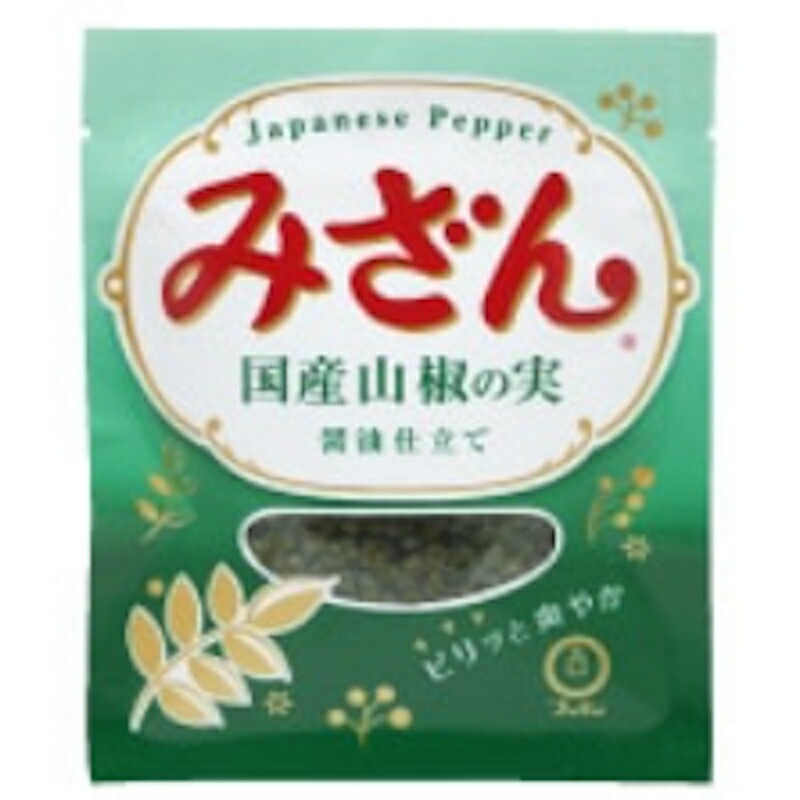 【ブンセン】 みざん ＜国産山椒の実＞ 袋 25g×60個(10個×6箱)