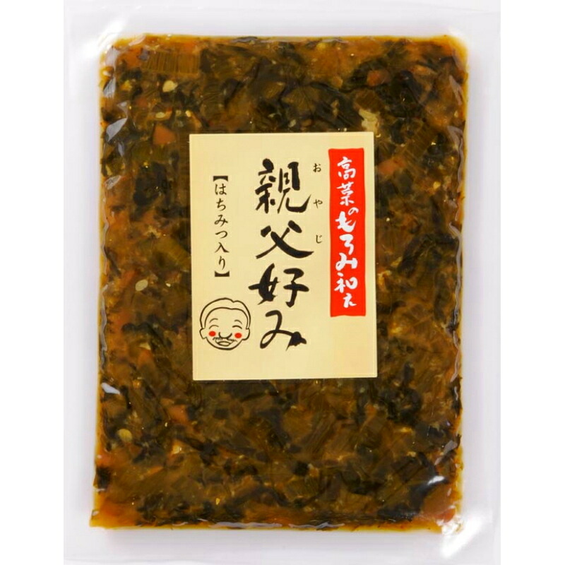 【ブンセン】高菜のもろみ和え 親父好み ＜はちみつ入り＞ 210g&times;40個(10個&times;4箱)｜食品卸 KAMBUTSUYA
