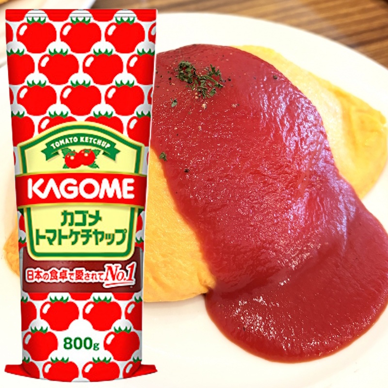 【KAGOME】 カゴメ トマトケチャップ 800g×12本