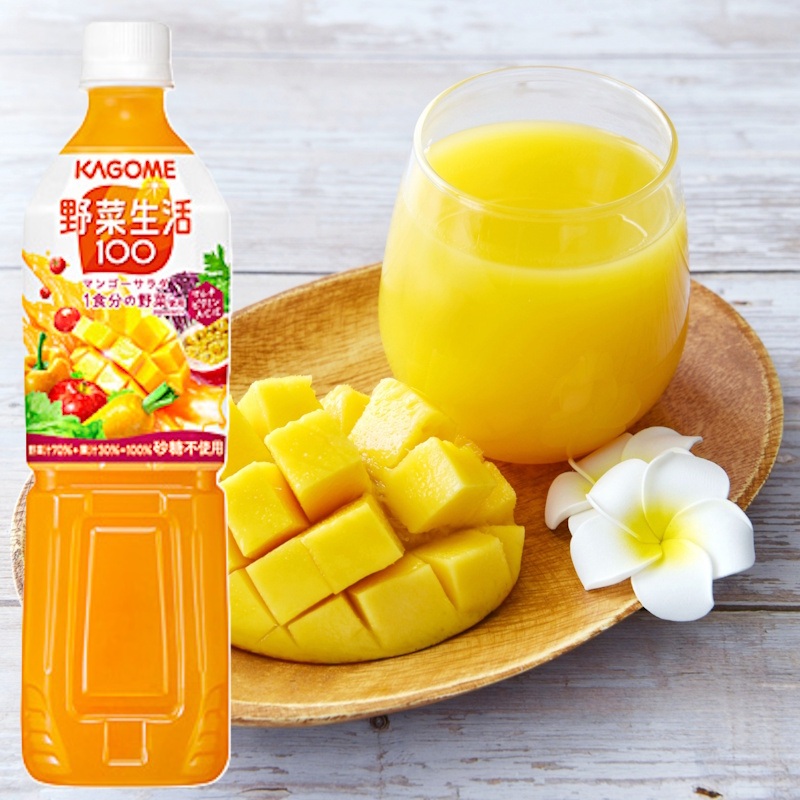 【KAGOME】 カゴメ 野菜生活100 マンゴーサラダ 720ml×30本(2箱)【同梱不可】※北海道発送不可