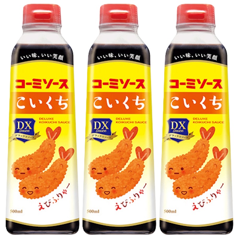 【コーミ】 デラックスこいくちソース 500ml×20本