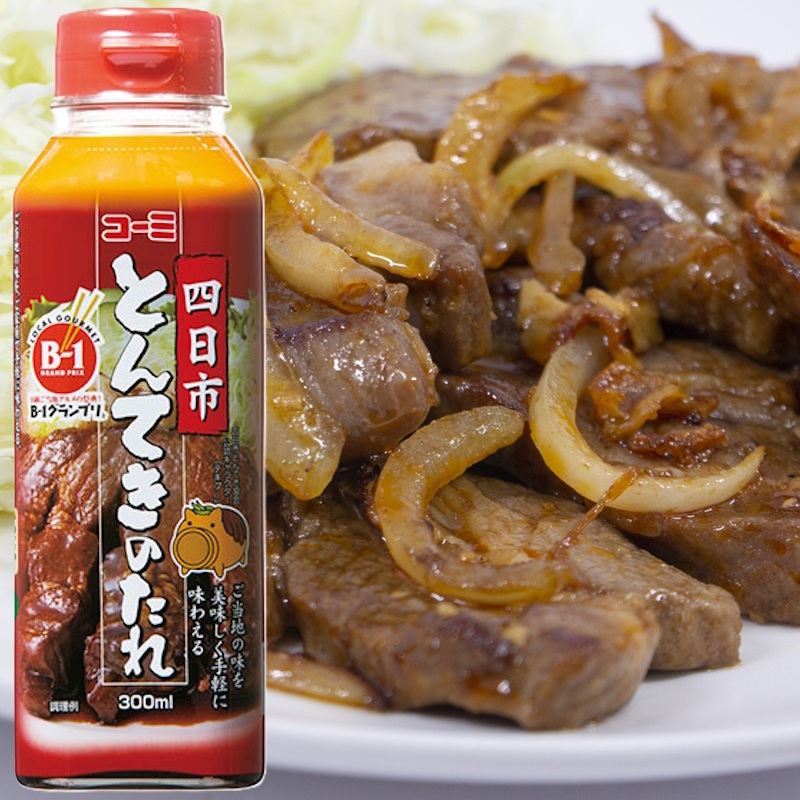 【コーミ】＼B-1グランプリ！／四日市とんてきのたれ 300ml&times;30本｜食品卸 KAMBUTSUYA