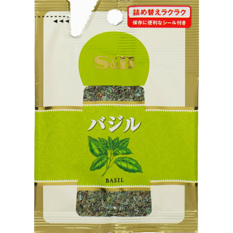 S&B エスビー バジル 袋 3g×60個