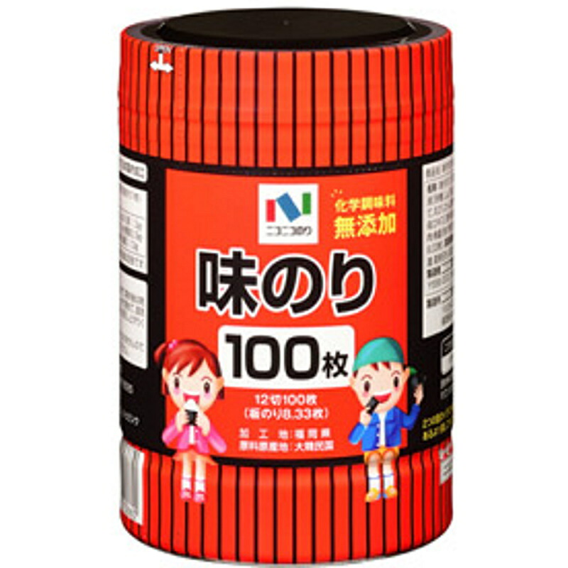 ニコニコのり 味付のり卓上12切100枚×15個 5,966円