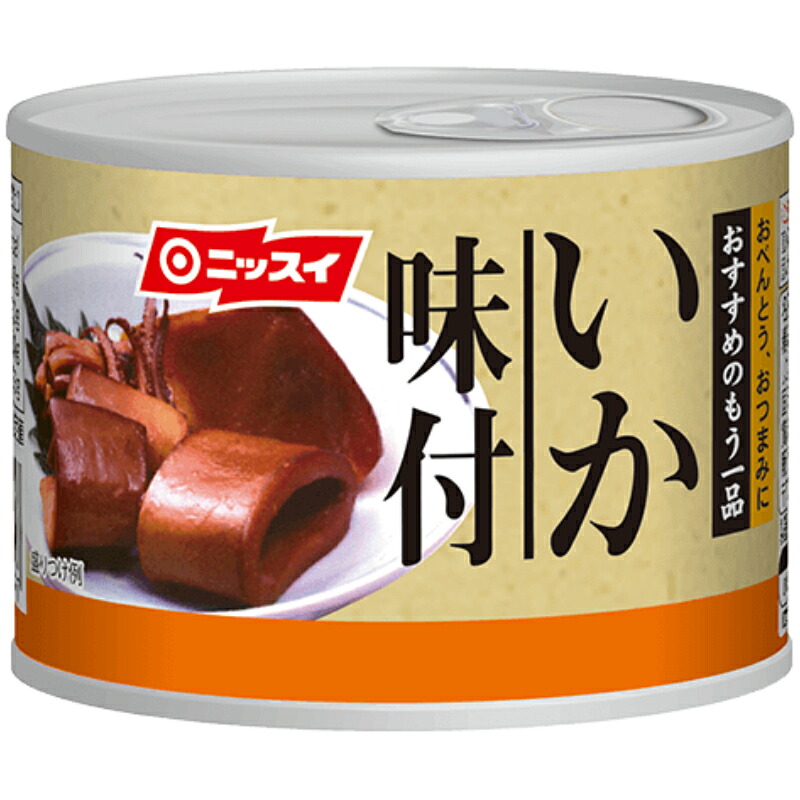 日水 いか味付 130g&times;48個｜食品卸 KAMBUTSUYA