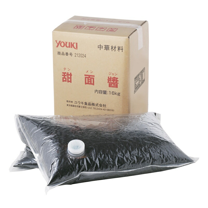 YOUKI ユウキ 甜面醤 BIB容器入 16kg 1個 テンメンジャン|食品卸 KAMBUTSUYA