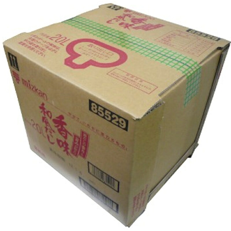 ミツカン 香味和風だし 20L×1個|食品卸 KAMBUTSUYA