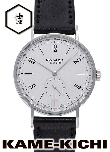 ノモス 接線 2デイト Ref.NM135 新品 しろがね色 （NOMOS Tangente 2Date）