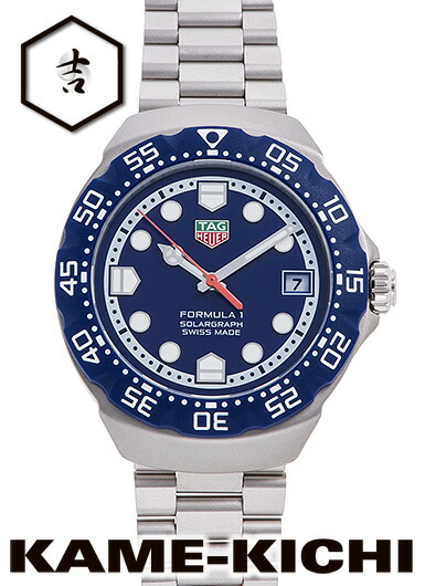 タグ・ホイヤー フォーミュラ1 ソーラーグラフ Ref.WBY1112.BA0042 新品 ブルー (TAG HEUER Formula1 Solar Graph)|まじめなとけいや かめ吉