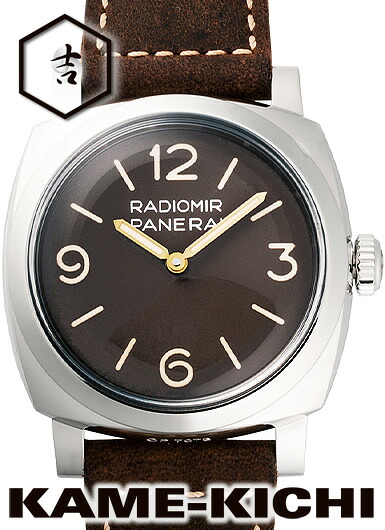 【中古】パネライ　ラジオミール1940 3デイズ アッチャイオ　Ref.PAM00662　ブラウン　（PANERAI　Radiomir1940 3Days Acciaio）