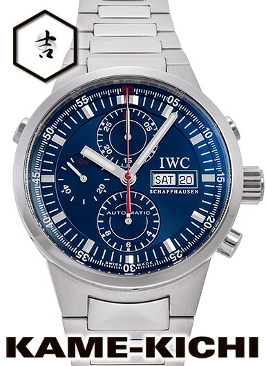 【中古】IWC　GST クロノグラフ ラトラパンテ　Ref.IW371528　ブルー　（IWC　GST Chronograph Rattrapante）
