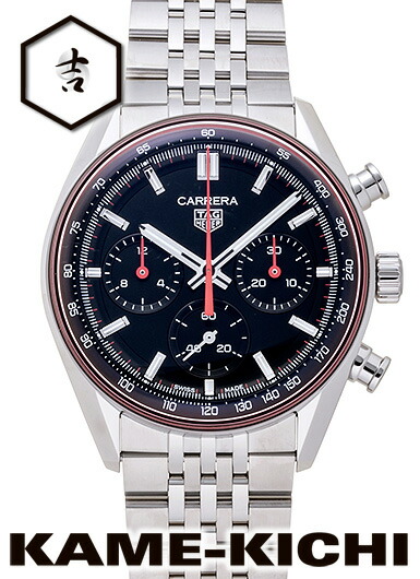 タグ・ホイヤー カレラ クロノグラフ Ref.CBS2114.BA0053 新品 黒いこと （TAG HEUER Carrera Chronograph）