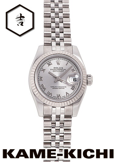 【中古】ロレックス　3年保証　デイトジャスト　Ref.179174　グレー　（ROLEX　Datejust）｜まじめなとけいや　かめ吉