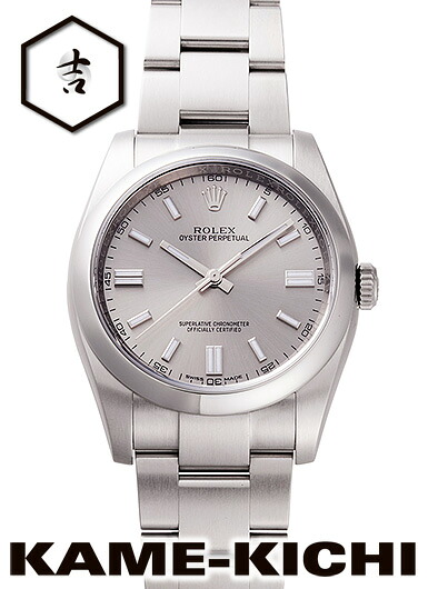 【中古】ロレックス　3年保証　オイスター パーペチュアル　Ref.116000　スチール　（ROLEX　Oyster Perpetual）｜まじめなとけいや　かめ吉