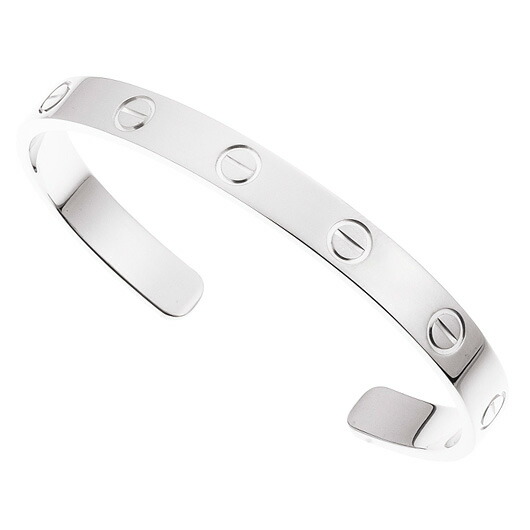 カルティエ LOVE BRACELET SM/ラブブレス K18WG 17 楽天市場】カルティエ Cartier サイズ:17 新型 LOVE BRACELET