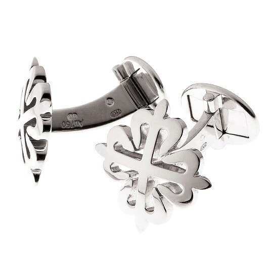 【中古】パテックフィリップ カラト騾馬 はりつけ台 カフリンクス WG （PATEK PHILIPPE Calatrava Cross Cuff Links）